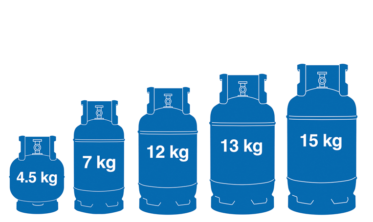 Calor Gas Butane LPG gas bottles