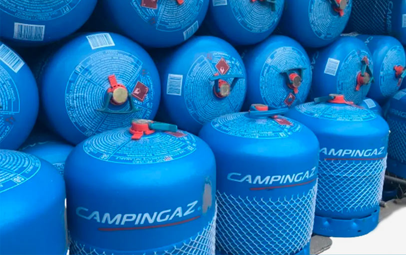 Campingaz bottles in stock at Monarch Gas shop Tamworth